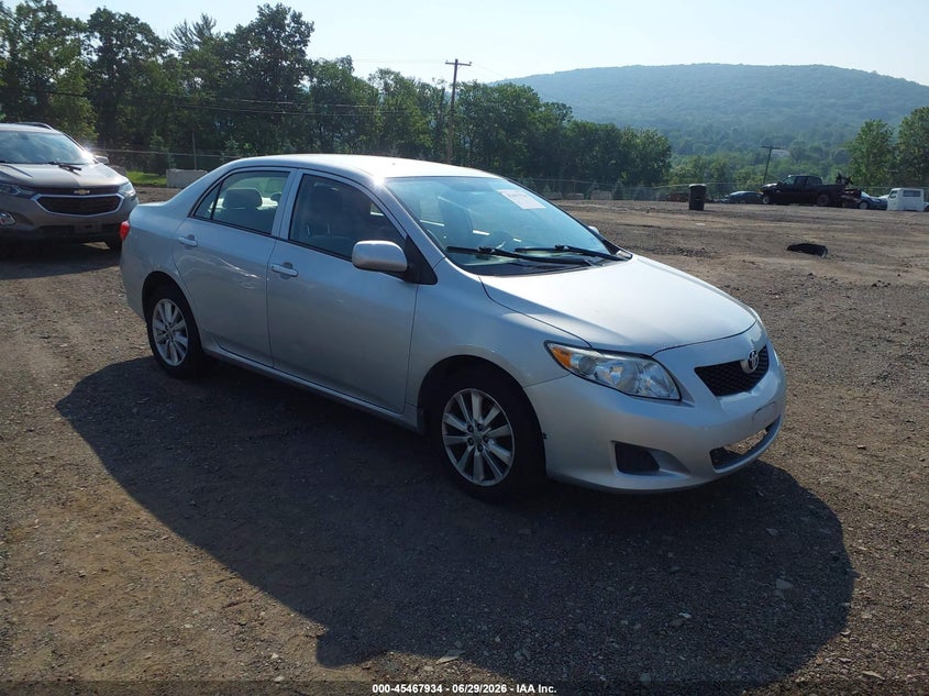 2009 Toyota Corolla VIN JTDBL40E199020530 IAAI salvage auction — NORMAL WEAR, Clear (New Jersey), sold $1,550 on 2026-07-09 (photo 1)