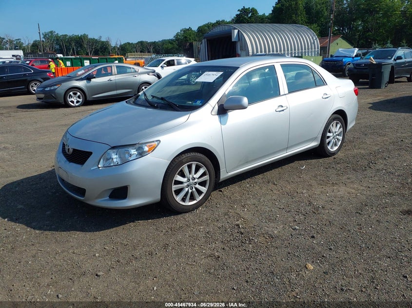 2009 Toyota Corolla VIN JTDBL40E199020530 IAAI salvage auction — NORMAL WEAR, Clear (New Jersey), sold $1,550 on 2026-07-09 (photo 2)