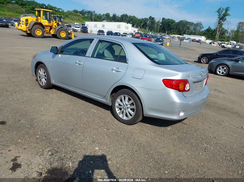 2009 Toyota Corolla VIN JTDBL40E199020530 IAAI salvage auction — NORMAL WEAR, Clear (New Jersey), sold $1,550 on 2026-07-09 (photo 3)