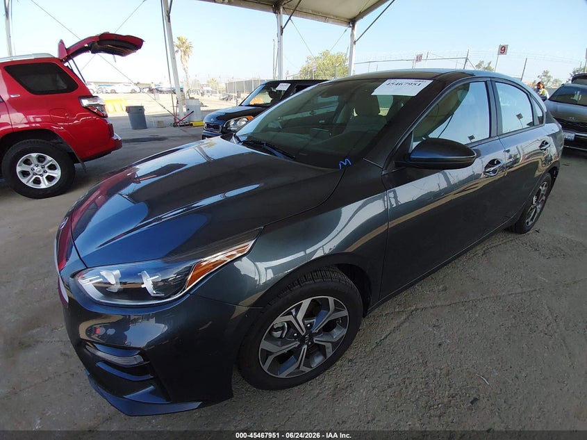 2020 Kia Forte VIN 3KPF24AD3LE258960 IAAI salvage auction — REAR END, Salvage Title, sold $2,850 on 2026-07-22 (photo 2)