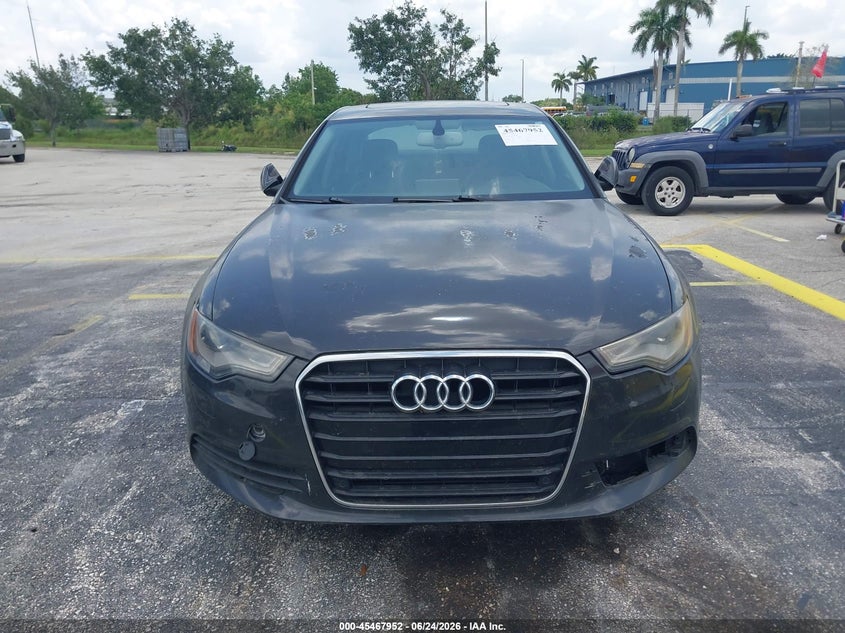 2013 Audi A6 VIN WAUDFAFC2DN051366 IAAI salvage auction — STRIPPED, Clear (Florida), sold $550 on 2026-07-16 (photo 6)