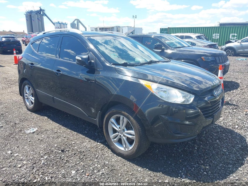 2012 Hyundai Tucson VIN KM8JUCAC9CU452203 IAAI salvage auction — NORMAL WEAR, Clear (New York), sold $1,350 on 2026-07-21 (photo 1)