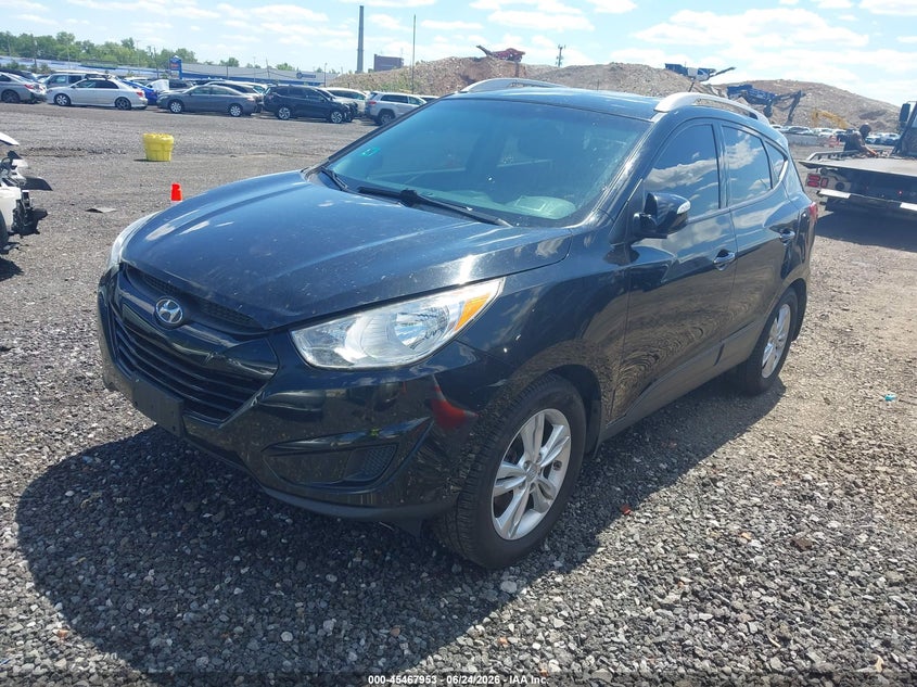 2012 Hyundai Tucson VIN KM8JUCAC9CU452203 IAAI salvage auction — NORMAL WEAR, Clear (New York), sold $1,350 on 2026-07-21 (photo 2)