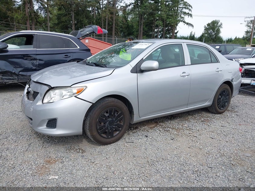 2009 Toyota Corolla VIN JTDBL40E59J041458 IAAI salvage auction — FRONT END, Bill Of Sale (Washington), sold $1,150 on 2026-07-18 (photo 2)