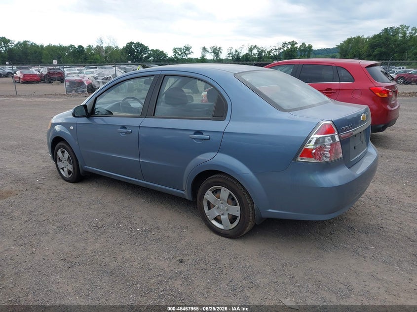 2007 Chevrolet Aveo VIN KL1TD56677B142572 IAAI salvage auction — NORMAL WEAR, Original (Ohio), sold $1,000 on 2026-07-20 (photo 3)