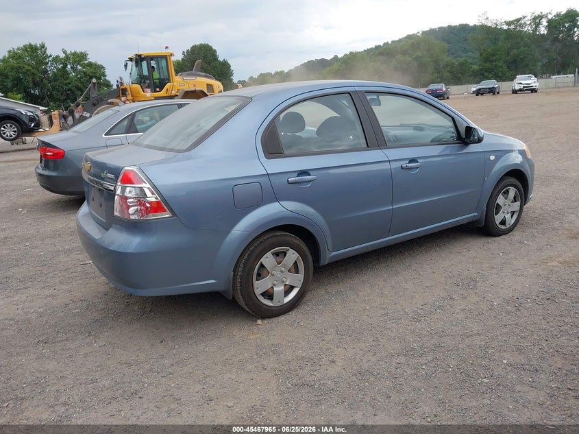 2007 Chevrolet Aveo VIN KL1TD56677B142572 IAAI salvage auction — NORMAL WEAR, Original (Ohio), sold $1,000 on 2026-07-20 (photo 4)