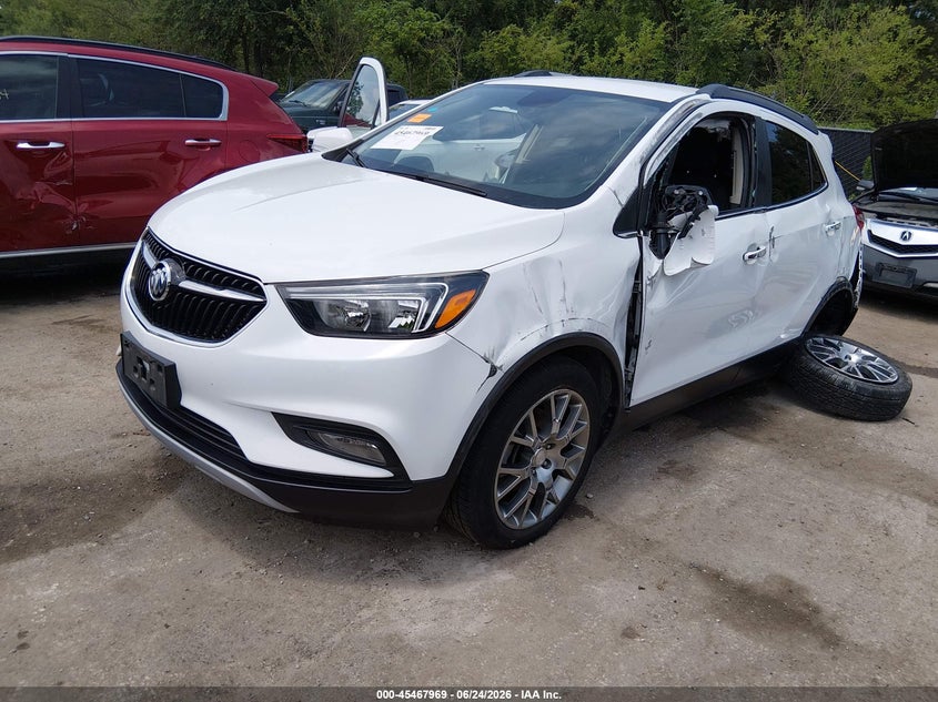 2018 Buick Encore VIN KL4CJ1SB7JB530528 IAAI salvage auction — LEFT SIDE, Salvage (Missouri), sold $850 on 2026-07-29 (photo 2)