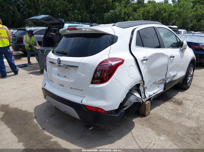 2018 Buick Encore VIN KL4CJ1SB7JB530528 IAAI salvage auction — LEFT SIDE, Salvage (Missouri), sold $850 on 2026-07-29 (photo 3)