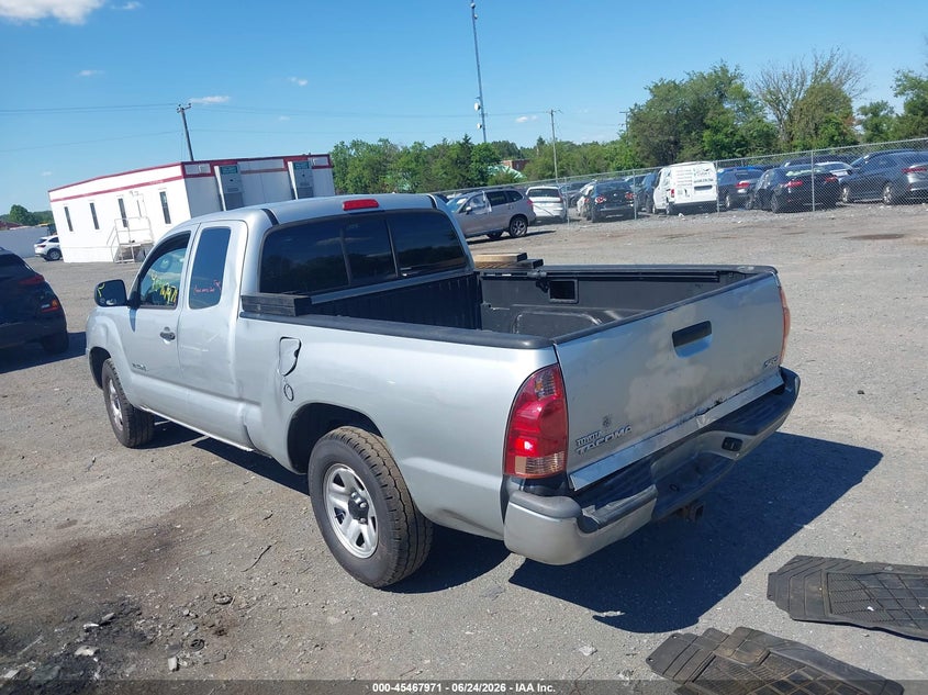 2007 Toyota Tacoma VIN 5TETX22N37Z392172 IAAI salvage auction — REAR END, Clear (Virginia), sold $2,750 on 2026-07-28 (photo 3)