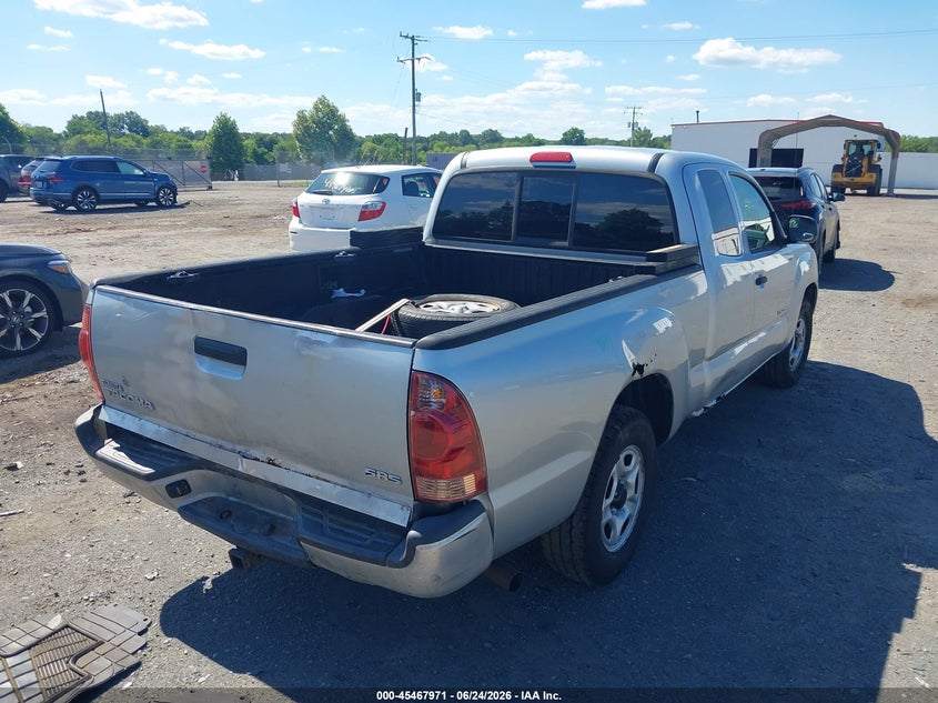 2007 Toyota Tacoma VIN 5TETX22N37Z392172 IAAI salvage auction — REAR END, Clear (Virginia), sold $2,750 on 2026-07-28 (photo 4)