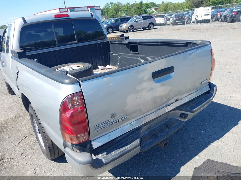 2007 Toyota Tacoma VIN 5TETX22N37Z392172 IAAI salvage auction — REAR END, Clear (Virginia), sold $2,750 on 2026-07-28 (photo 6)