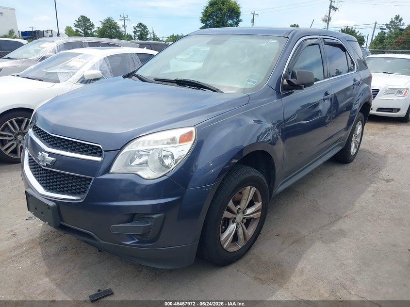 2013 Chevrolet Equinox VIN 2GNFLCEK1D6424398 IAAI salvage auction — NORMAL WEAR, Salvage Rebuilt (North Carolina), sold $550 on 2026-07-22 (photo 2)