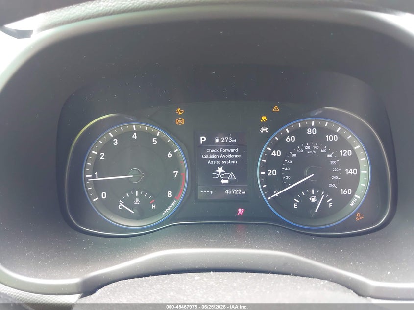 2019 Hyundai Kona VIN KM8K12AA2KU391328 IAAI salvage auction — FRONT END, Rebuildable (Florida), sold $1,775 on 2026-07-29 (photo 7)