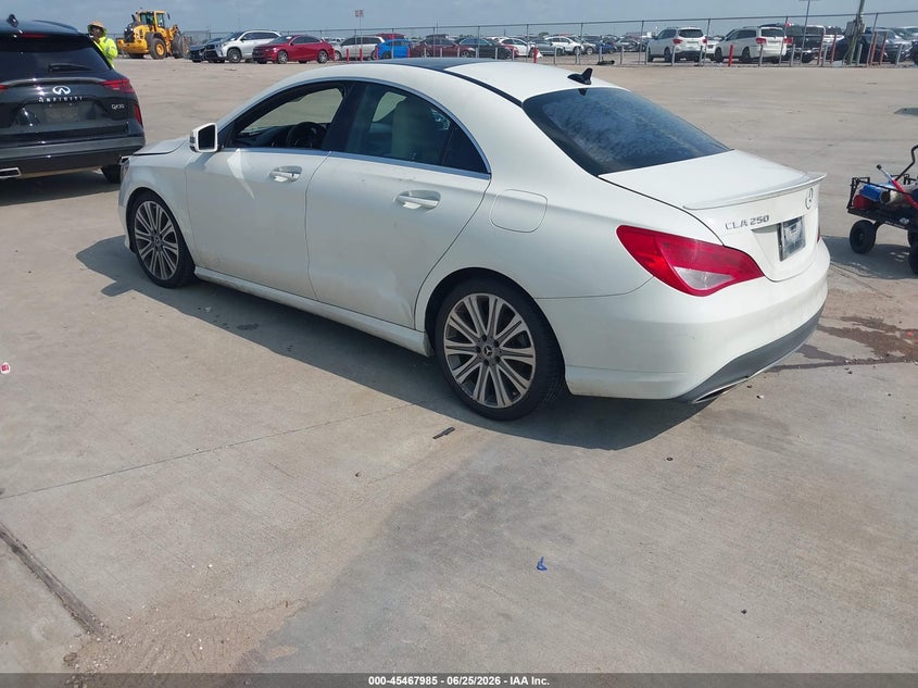 2018 Mercedes-benz Cla-klasse VIN WDDSJ4EB4JN576241 IAAI salvage auction — FRONT END, Salvage (Texas), sold $6,600 on 2026-07-08 (photo 3)