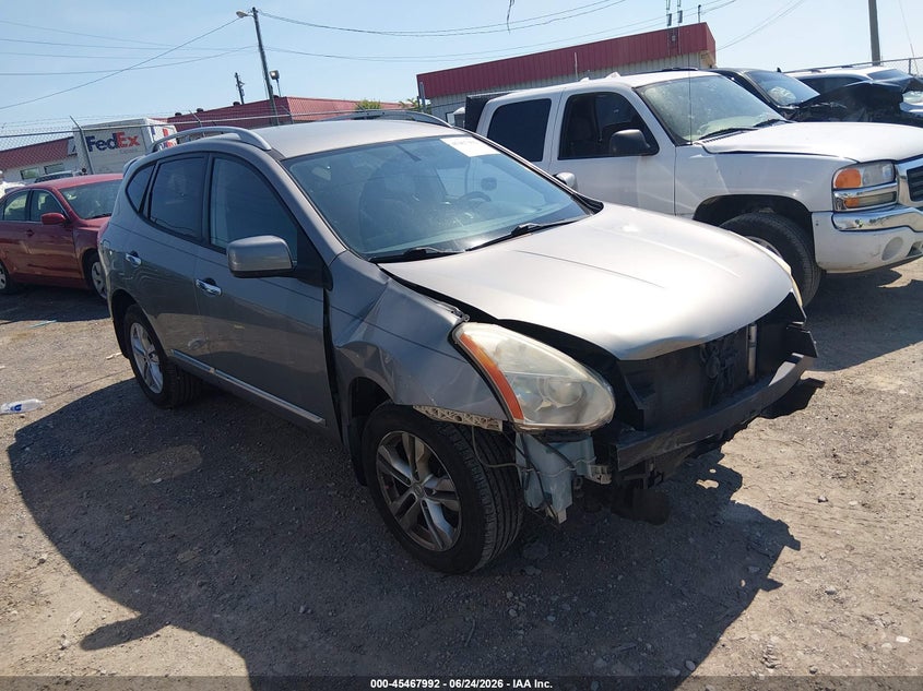 2013 Nissan Rogue VIN JN8AS5MT0DW021504 IAAI salvage auction — FRONT END, Clear (Tennessee), sold $600 on 2026-07-23 (photo 1)