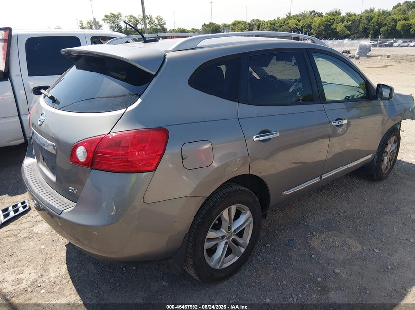 2013 Nissan Rogue VIN JN8AS5MT0DW021504 IAAI salvage auction — FRONT END, Clear (Tennessee), sold $600 on 2026-07-23 (photo 4)