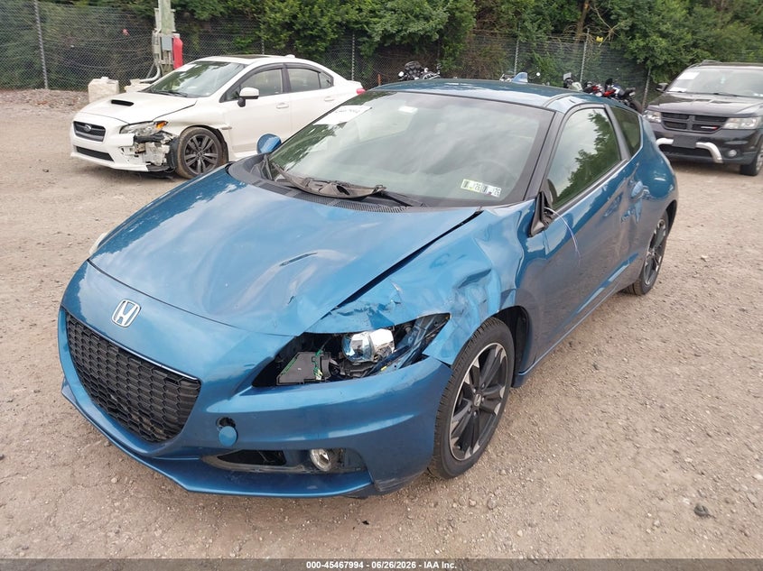 2015 Honda Cr-z VIN JHMZF1D63FS001603 IAAI salvage auction — FRONT END, Salvage Title, sold $625 on 2026-07-24 (photo 2)