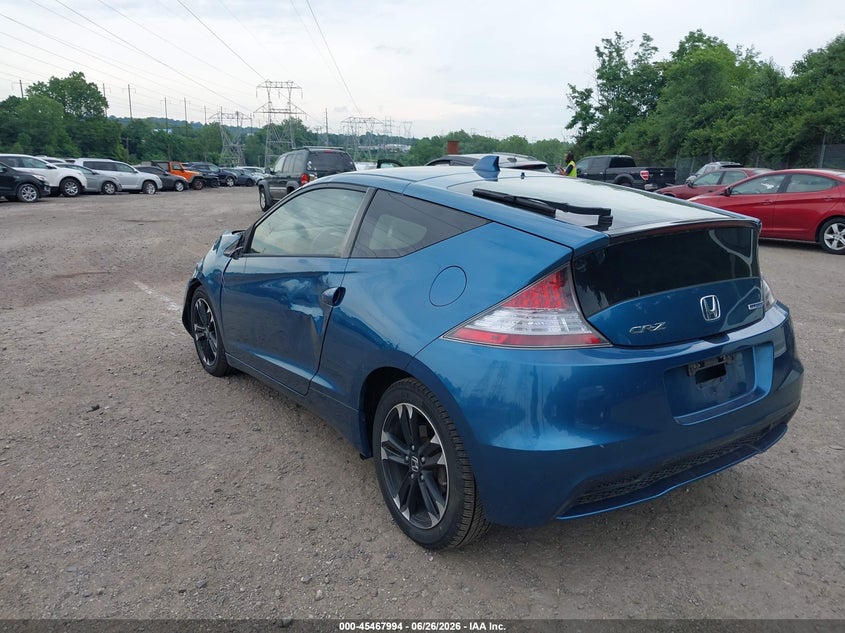 2015 Honda Cr-z VIN JHMZF1D63FS001603 IAAI salvage auction — FRONT END, Salvage Title, sold $625 on 2026-07-24 (photo 3)