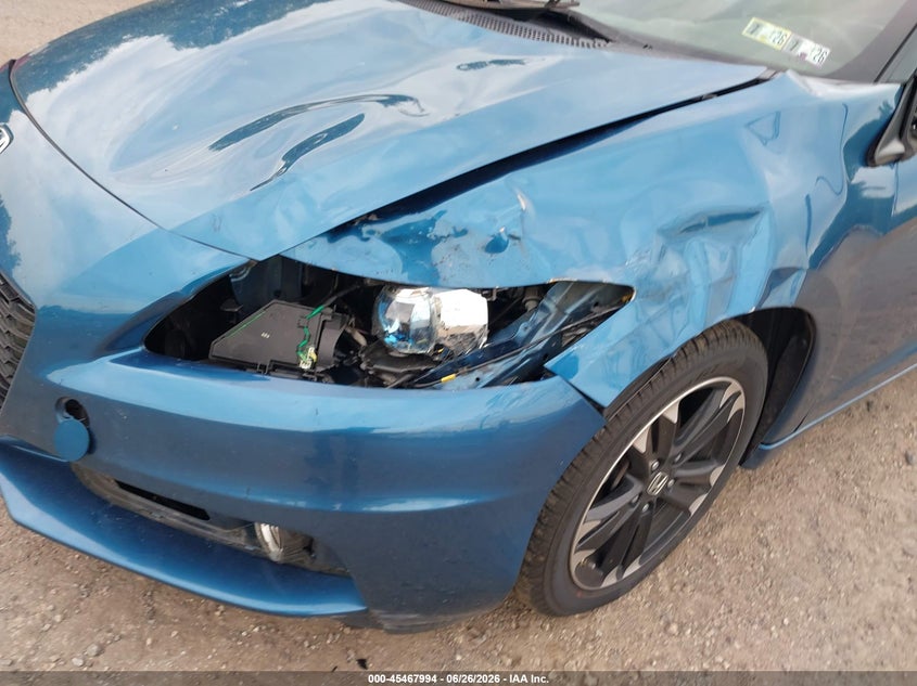 2015 Honda Cr-z VIN JHMZF1D63FS001603 IAAI salvage auction — FRONT END, Salvage Title, sold $625 on 2026-07-24 (photo 6)