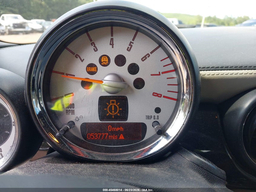 2014 Mini Convertible VIN WMWZP3C59ET298093 IAAI salvage auction — LEFT FRONT, Salvage Title, sold $750 on 2026-08-05 (photo 7)