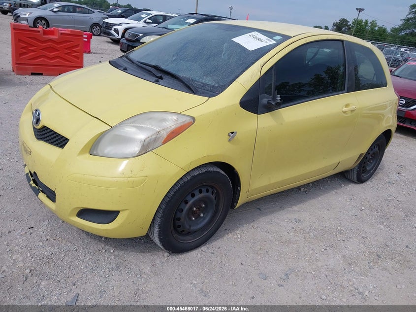 2009 Toyota Yaris VIN JTDJT903295236983 IAAI salvage auction — RIGHT REAR, Salvage (Illinois), sold $300 on 2026-07-28 (photo 2)