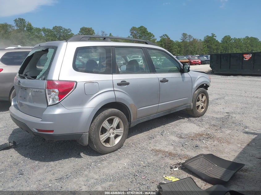 2012 Subaru Forester VIN JF2SHBBC4CH450097 IAAI salvage auction — NORMAL WEAR, Clear (South Carolina), sold $250 on 2026-07-28 (photo 4)