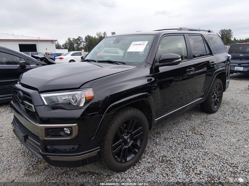 2021 Toyota 4runner VIN JTEJU5JR5M5968439 IAAI salvage auction — REAR END, Bill Of Sale (Washington), sold $18,800 on 2026-07-15 (photo 2)