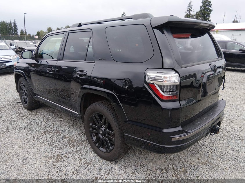 2021 Toyota 4runner VIN JTEJU5JR5M5968439 IAAI salvage auction — REAR END, Bill Of Sale (Washington), sold $18,800 on 2026-07-15 (photo 3)
