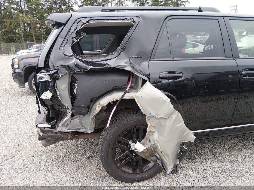 2021 Toyota 4runner VIN JTEJU5JR5M5968439 IAAI salvage auction — REAR END, Bill Of Sale (Washington), sold $18,800 on 2026-07-15 (photo 6)