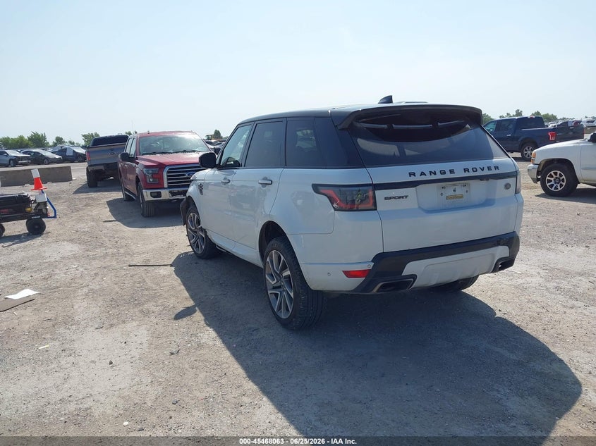2018 Land rover Range rover sport VIN SALWV2SV3JA401305 IAAI salvage auction — NORMAL WEAR, Original (Texas), sold $9,100 on 2026-07-29 (photo 3)
