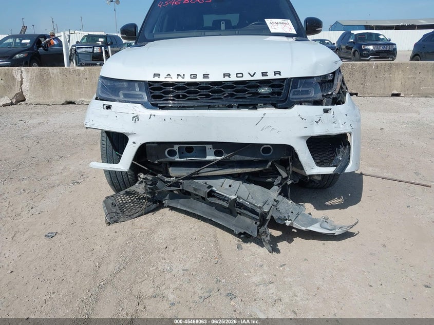 2018 Land rover Range rover sport VIN SALWV2SV3JA401305 IAAI salvage auction — NORMAL WEAR, Original (Texas), sold $9,100 on 2026-07-29 (photo 6)