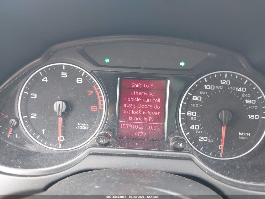 2012 Audi Q5 VIN WA1LFAFP8CA013545 IAAI salvage auction — NORMAL WEAR, Clear (New York), sold $575 on 2026-07-21 (photo 7)