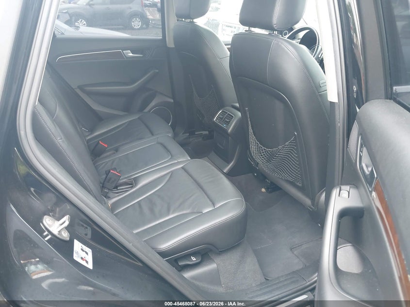 2012 Audi Q5 VIN WA1LFAFP8CA013545 IAAI salvage auction — NORMAL WEAR, Clear (New York), sold $575 on 2026-07-21 (photo 8)