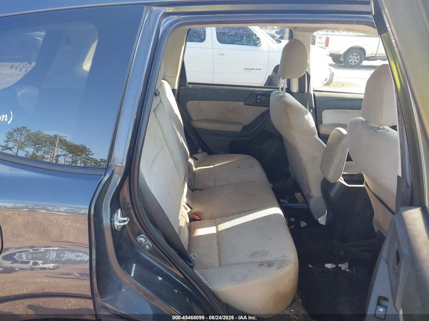2016 Subaru Forester VIN JF2SJADC7GH527126 IAAI salvage auction — NORMAL WEAR, Clear (Florida), sold $375 on 2026-07-28 (photo 8)
