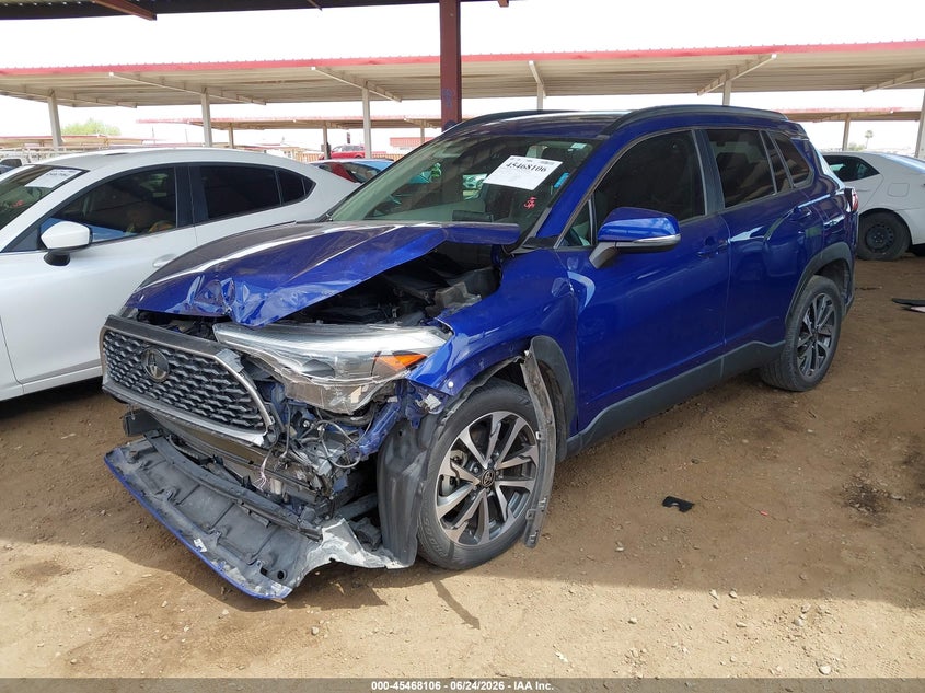 2022 Toyota Corolla cross VIN 7MUDAAAG0NV007539 IAAI salvage auction — FRONT END, Salvage (Arizona), sold $4,600 on 2026-07-28 (photo 2)