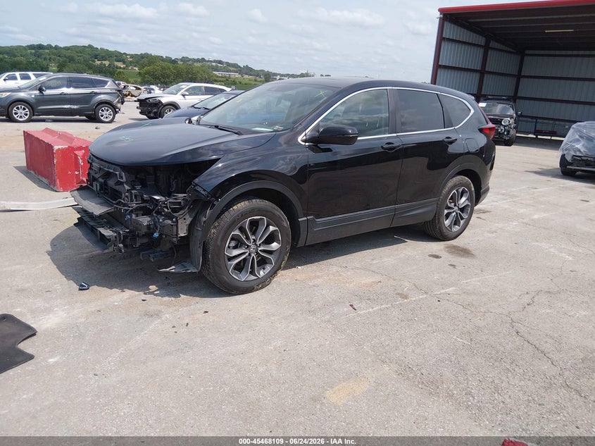 2022 Honda Cr-v VIN 7FARW2H55NE029346 IAAI salvage auction — FRONT END, Salvage (Missouri), sold $5,100 on 2026-07-23 (photo 2)