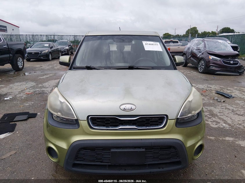 2012 Kia Soul VIN KNDJT2A60C7468610 IAAI salvage auction — NORMAL WEAR, Clear (Kansas), sold $325 on 2026-07-31 (photo 6)