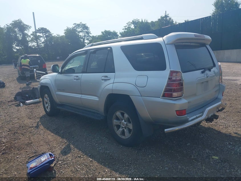 2005 Toyota 4runner VIN JTEBU14R250069741 IAAI salvage auction — NORMAL WEAR, Clear (New York), sold $3,050 on 2026-07-07 (photo 3)