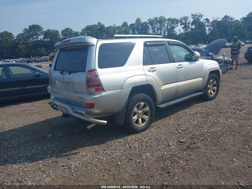 2005 Toyota 4runner VIN JTEBU14R250069741 IAAI salvage auction — NORMAL WEAR, Clear (New York), sold $3,050 on 2026-07-07 (photo 4)
