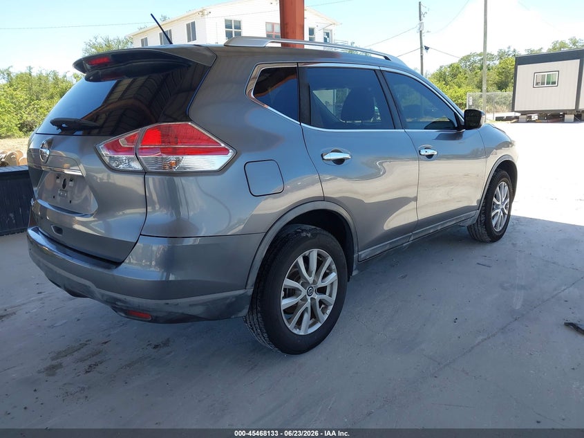 2016 Nissan Rogue VIN KNMAT2MV0GP639171 IAAI salvage auction — NORMAL WEAR, Clear (Florida), sold $725 on 2026-07-14 (photo 4)