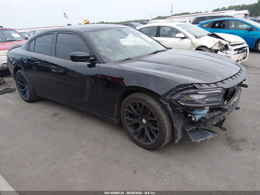 2016 Dodge Charger VIN 2C3CDXCT1GH340896 IAAI salvage auction — FRONT END, Salvage (North Carolina), sold $2,950 on 2026-07-19 (photo 1)