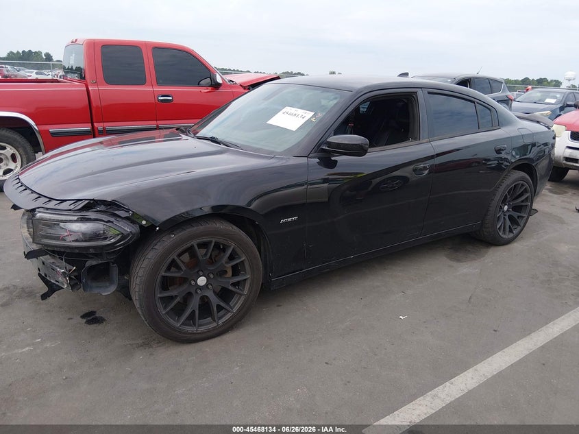 2016 Dodge Charger VIN 2C3CDXCT1GH340896 IAAI salvage auction — FRONT END, Salvage (North Carolina), sold $2,950 on 2026-07-19 (photo 2)