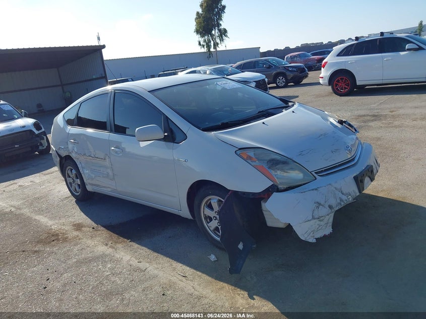 2007 Toyota Prius VIN JTDKB20U477649352 IAAI salvage auction — FRONT END, Salvage (California), sold $575 on 2026-08-01 (photo 1)