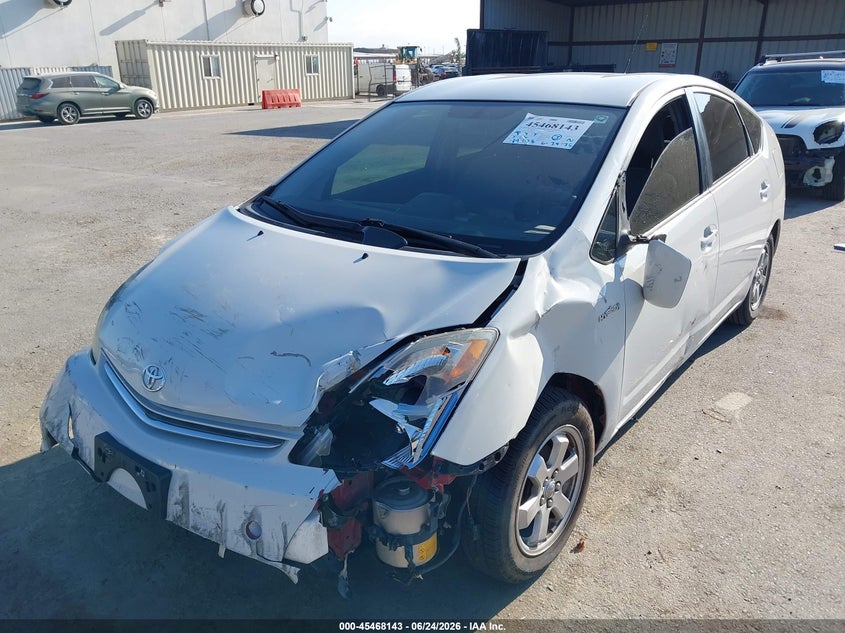 2007 Toyota Prius VIN JTDKB20U477649352 IAAI salvage auction — FRONT END, Salvage (California), sold $575 on 2026-08-01 (photo 6)