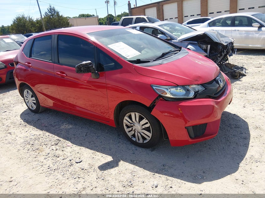 2016 Honda Fit VIN JHMGK5H57GX026147 IAAI salvage auction — FRONT END, Salvage Title, sold $1,500 on 2026-07-27 (photo 1)