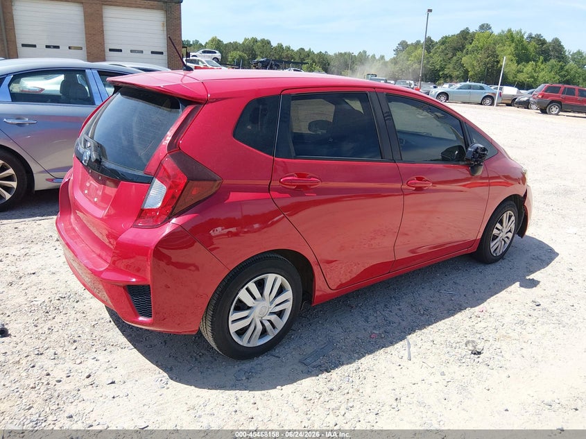 2016 Honda Fit VIN JHMGK5H57GX026147 IAAI salvage auction — FRONT END, Salvage Title, sold $1,500 on 2026-07-27 (photo 4)
