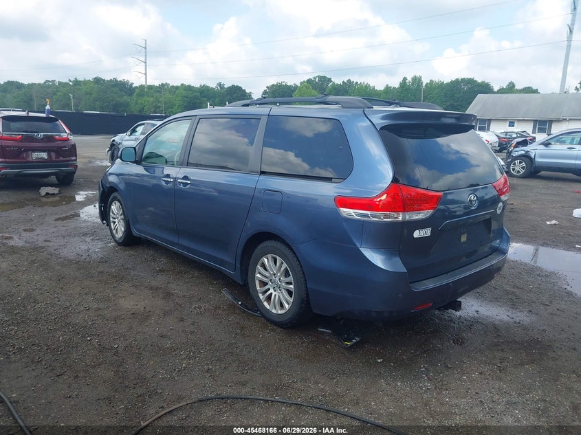 2014 Toyota Sienna VIN 5TDYK3DC4ES518233 IAAI salvage auction — FRONT END, Salvage - 75% Or Less (Maryland), sold $2,350 on 2026-07-18 (photo 3)