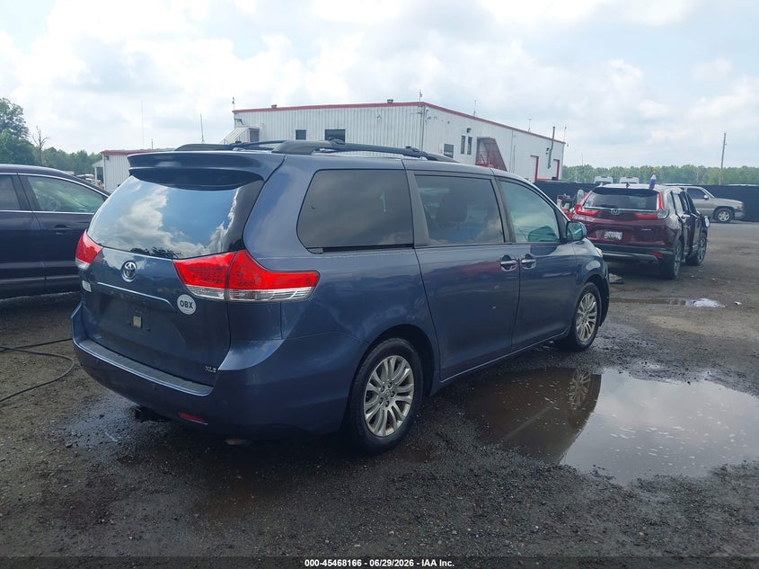 2014 Toyota Sienna VIN 5TDYK3DC4ES518233 IAAI salvage auction — FRONT END, Salvage - 75% Or Less (Maryland), sold $2,350 on 2026-07-18 (photo 4)