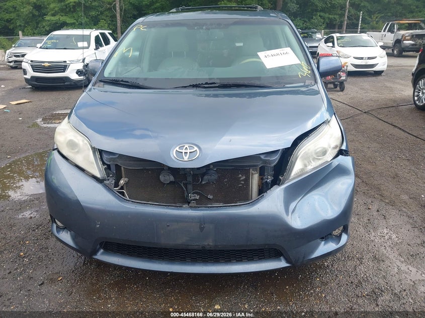 2014 Toyota Sienna VIN 5TDYK3DC4ES518233 IAAI salvage auction — FRONT END, Salvage - 75% Or Less (Maryland), sold $2,350 on 2026-07-18 (photo 6)