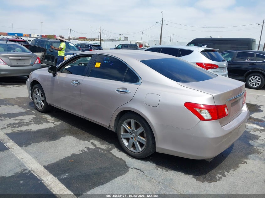 2008 Lexus ES VIN JTHBJ46G282189508 IAAI salvage auction — FRONT END, Clear - Dealer Only (California), sold $525 on 2026-07-29 (photo 3)